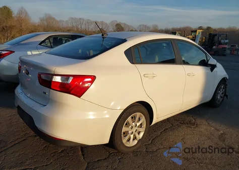 2016 Kia Rio Lx from USA, damaged, VIN KNADM4A39G6639990